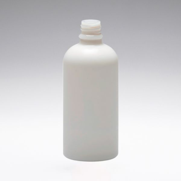 100 ml Glass bottles white DIN18