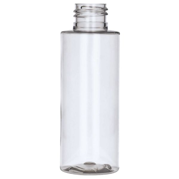 100 ml Bouteilles cylindriques transparentes 100% rPET 24/410