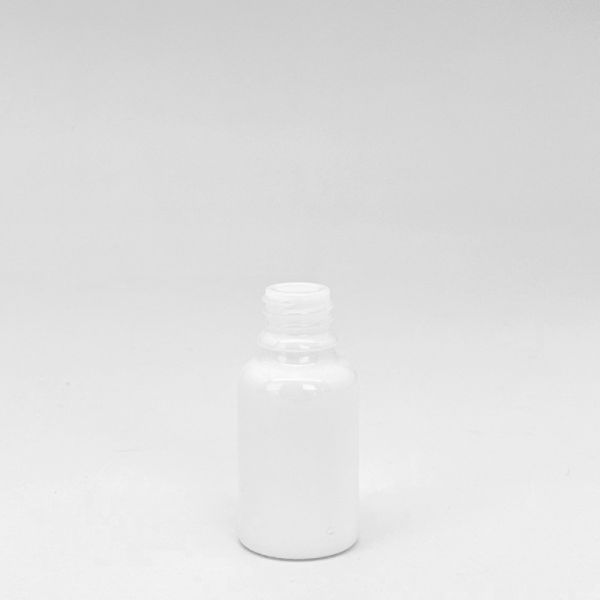 15 ml Bouteilles en verre blanc DIN18