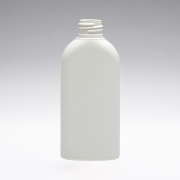 150 ml Bouteilles PE ovale blanc 24/410