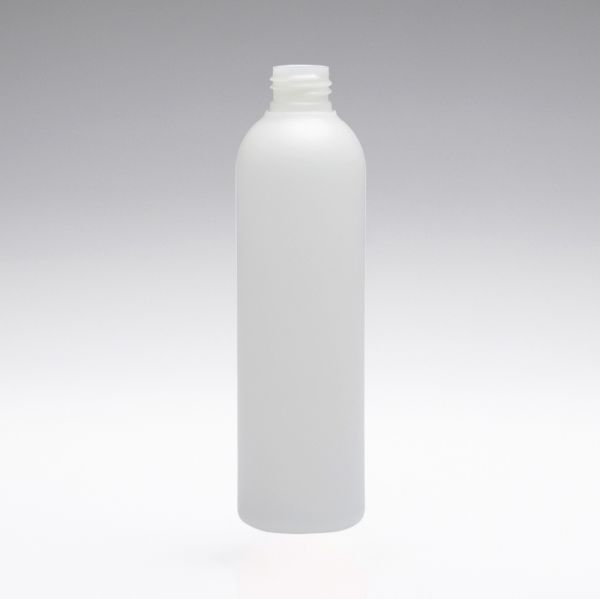 250 ml  Flacons ronds transparents PE 24/410