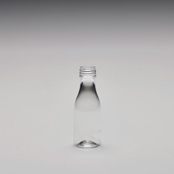 30 ml Liquor bottles, round, PET, PP18, crystal clear