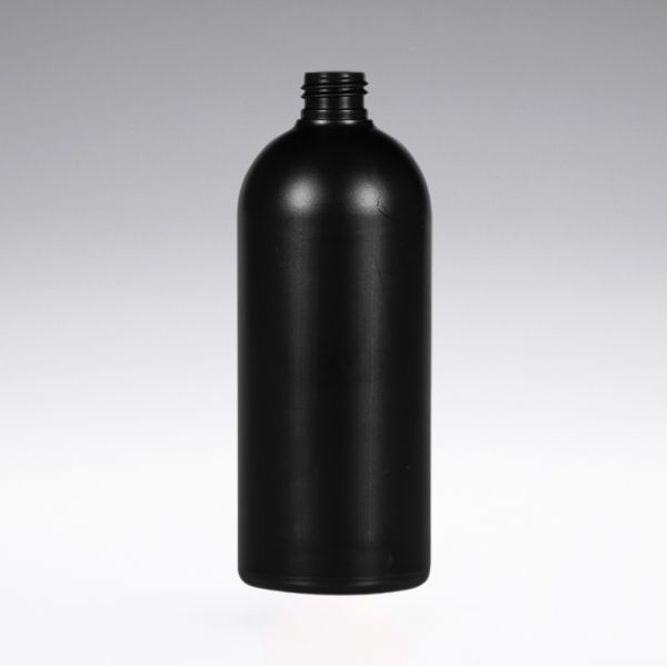 500 ml Flacons ronds noir PE 24/410