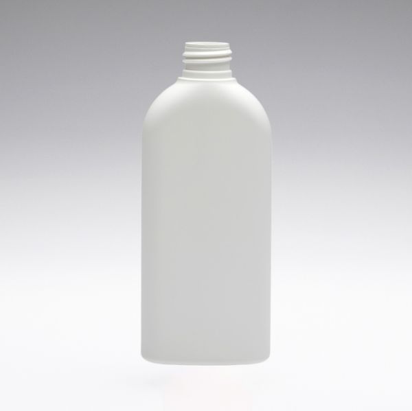 200 ml Bouteilles PE ovale blanc 24/410