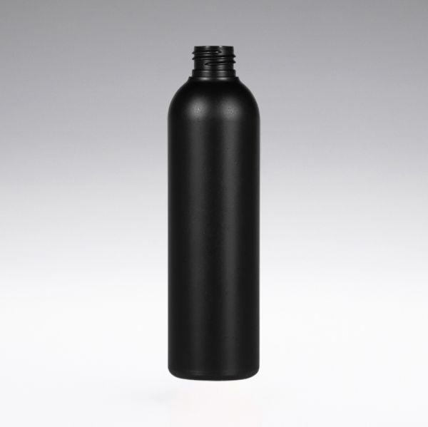 250 ml Flacons ronds noir PE 24/410