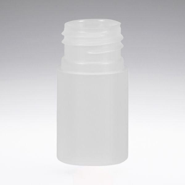 15 ml Round bottles transparent PE 24/410