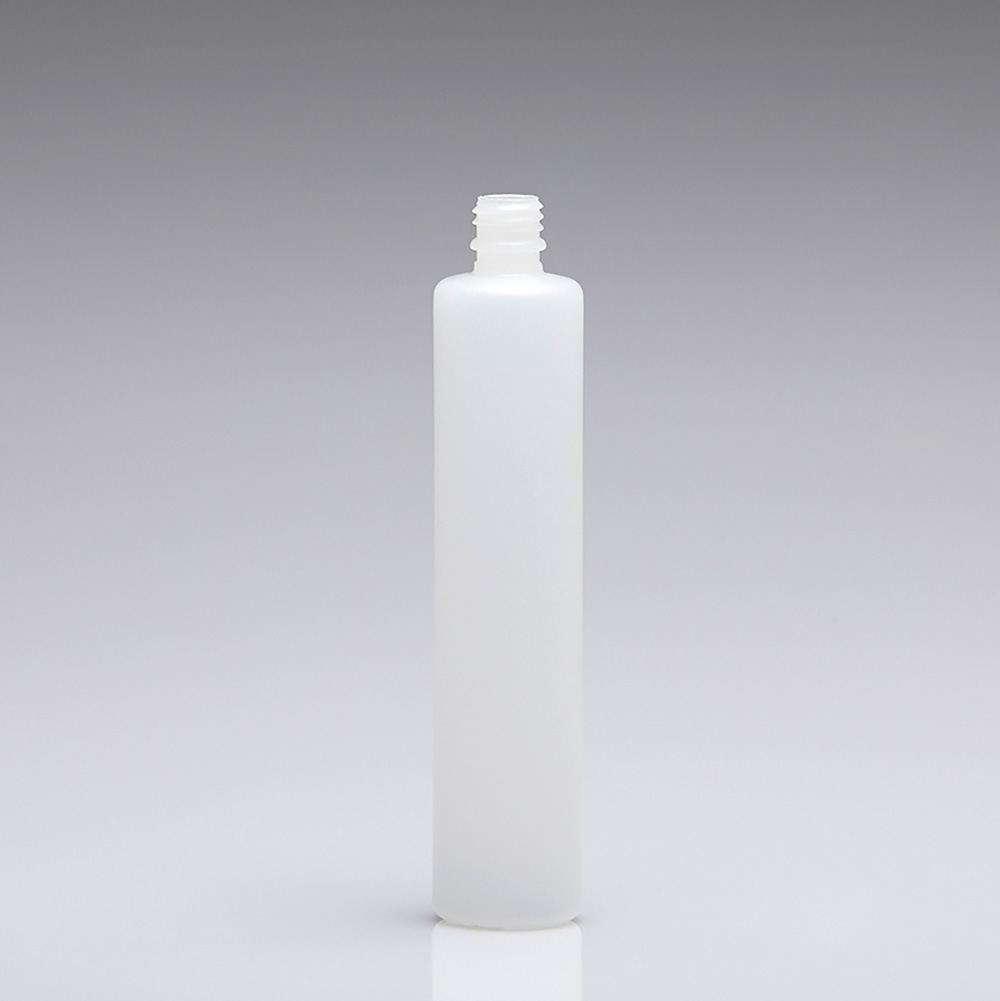 Flacon de 50 ml en verre transparent avec compte-gouttes blanc