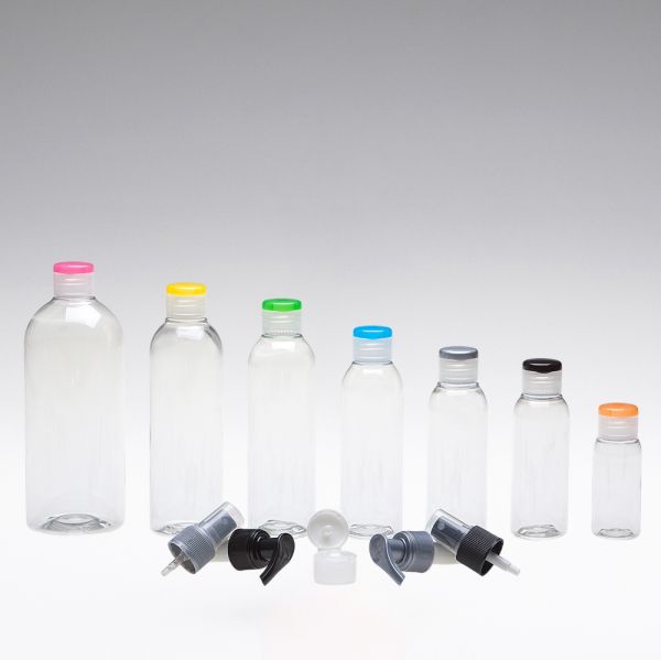 50 ml PET bottle round Recycling 24/410