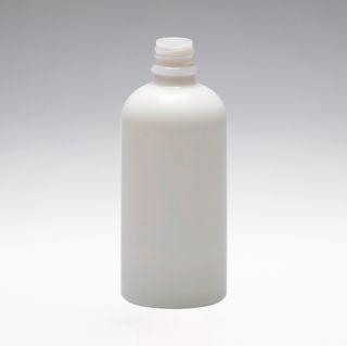 100 ml Botellas de vidrio blanco DIN18