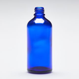 Flaconi in vetro, flaconi contagocce, flaconi per pipette blu con collo DIN  18/410 - Bottleshop - Einfach Flaschen kaufen