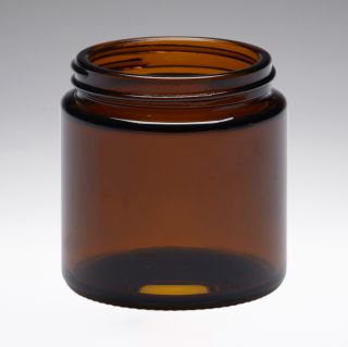 100 ml Glass ointment jar brown