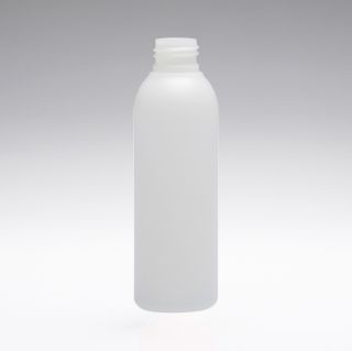 150 ml Round bottles transparent PE 24/410