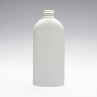 250 ml PE Bottles oval white 24/410