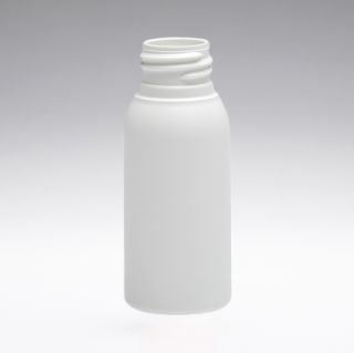 50 ml Round bottles white PE 24/410