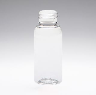 50 ml PET bottles round clear 24/410