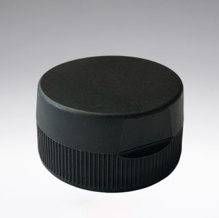 Bouchon FlipTop noir avec membrane, sans Liner 38/400