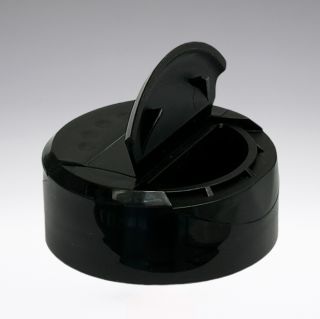 Tappo per spezie nero con liner autosigillante 38mm 2-start