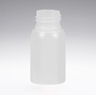 30 ml round bottles transparent PE 24/410