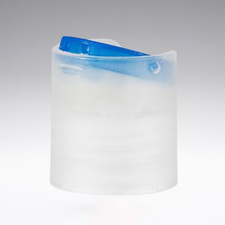 Disc Top blue-transparent 24/410