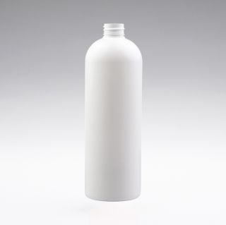 500 ml Bouteilles PET rondes blanc 24/410