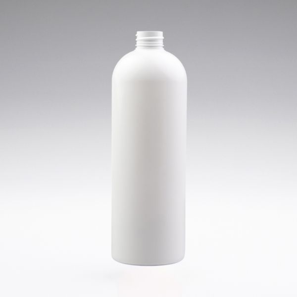 500 ml Botellas PET redondas blanco 24/410